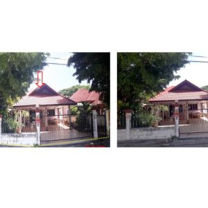 Land with buildings in at all