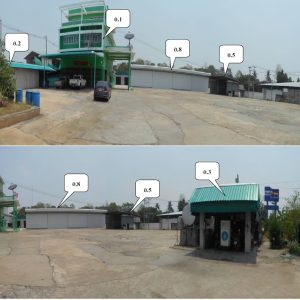 Land with buildings in Kamphaeng Phet