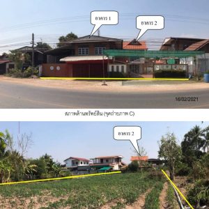 Land with buildings in Kamphaeng Phet