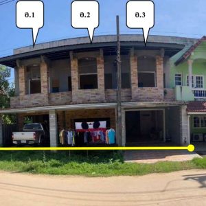 Land with buildings in Kamphaeng Phet