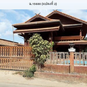 Land with buildings in dry