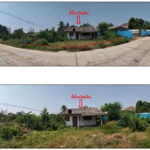 Land with buildings in dry