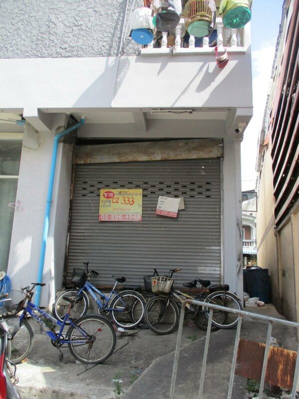 Condom condominium building at the end of the condo house _photo