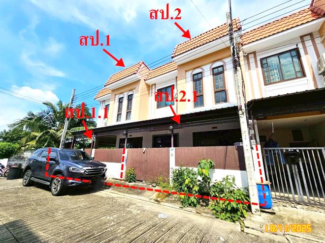 03 ทาวน์เฮ้าส์ | สมุทรปราการ พระสมุทรเจดีย์ บ้านคลองสวน | 03-88-06638